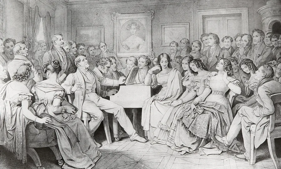 A Schubert evening at Josef von Spaun’s