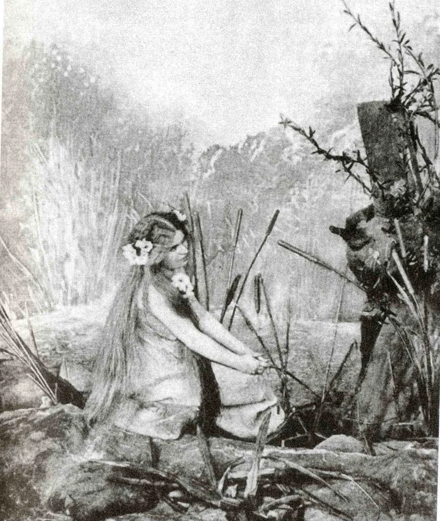 Růžena Maturová als erste Rusalka, Prag, 1901