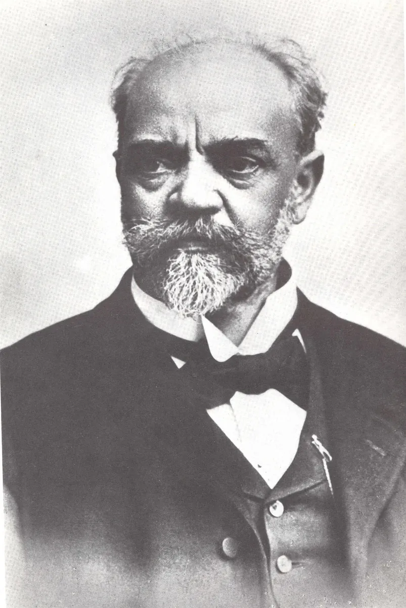 Antonín Dvořák, fotografiert von Jan und Josef Mulač in Prag, 1901