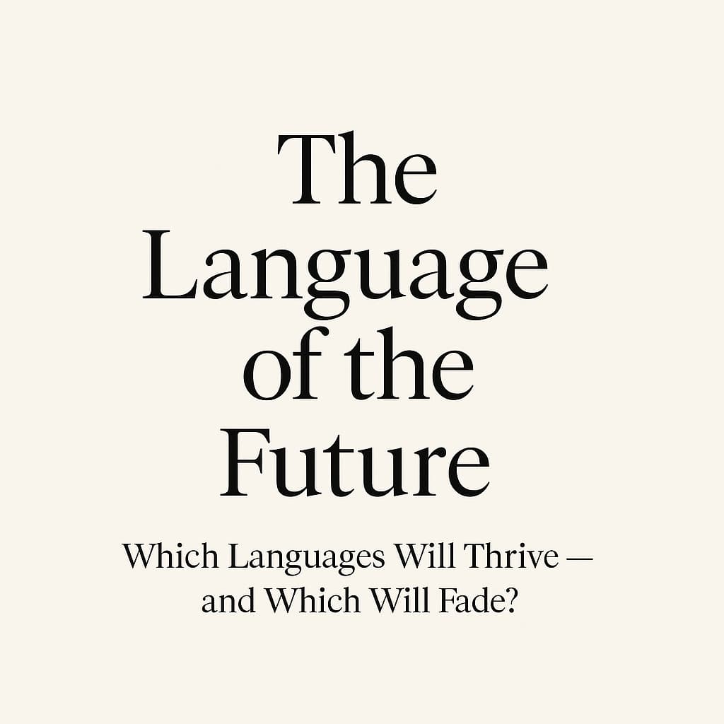 Cover image for The Language of the Future: Which Tongues Will Thrive—and Which Will Fade?