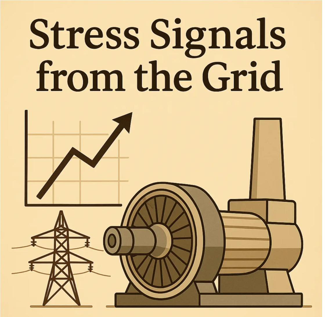 Cover image for Stress Signals from the Grid: What the 2025/26 MISO Capacity Auction Reveals