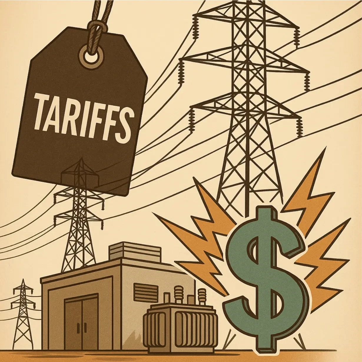 Cover image for Tariffs and Transformers: How U.S. Trade Policy Is Reshaping Energy Infrastructure in the Age of AI