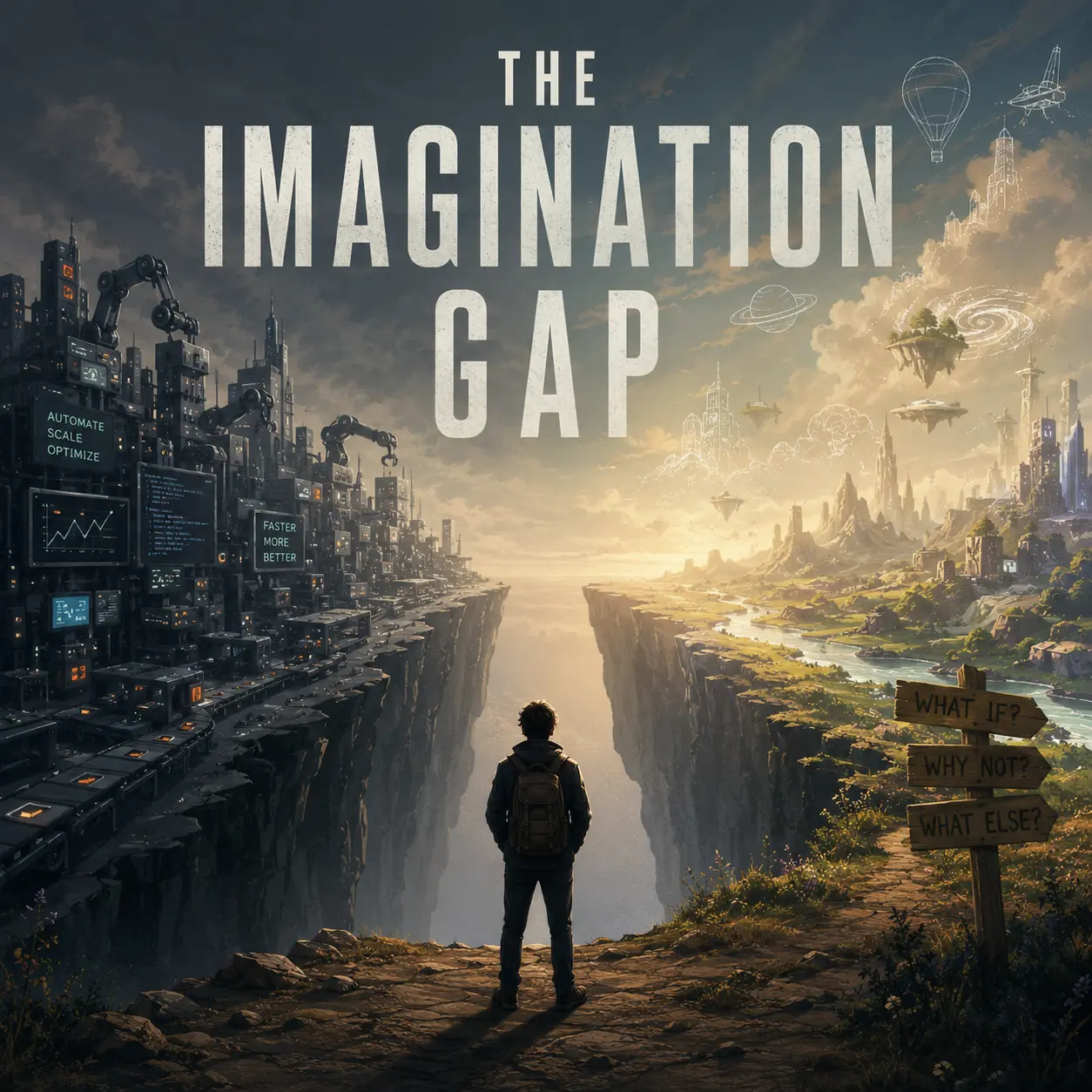 Cover image for The Imagination Gap